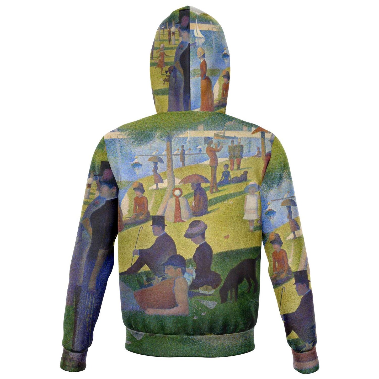 Sunday at le Grande Jatte Zip-up Unisex Hoodie