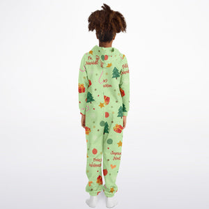 Merry Christmas One-Piece Youth Jumpsuit