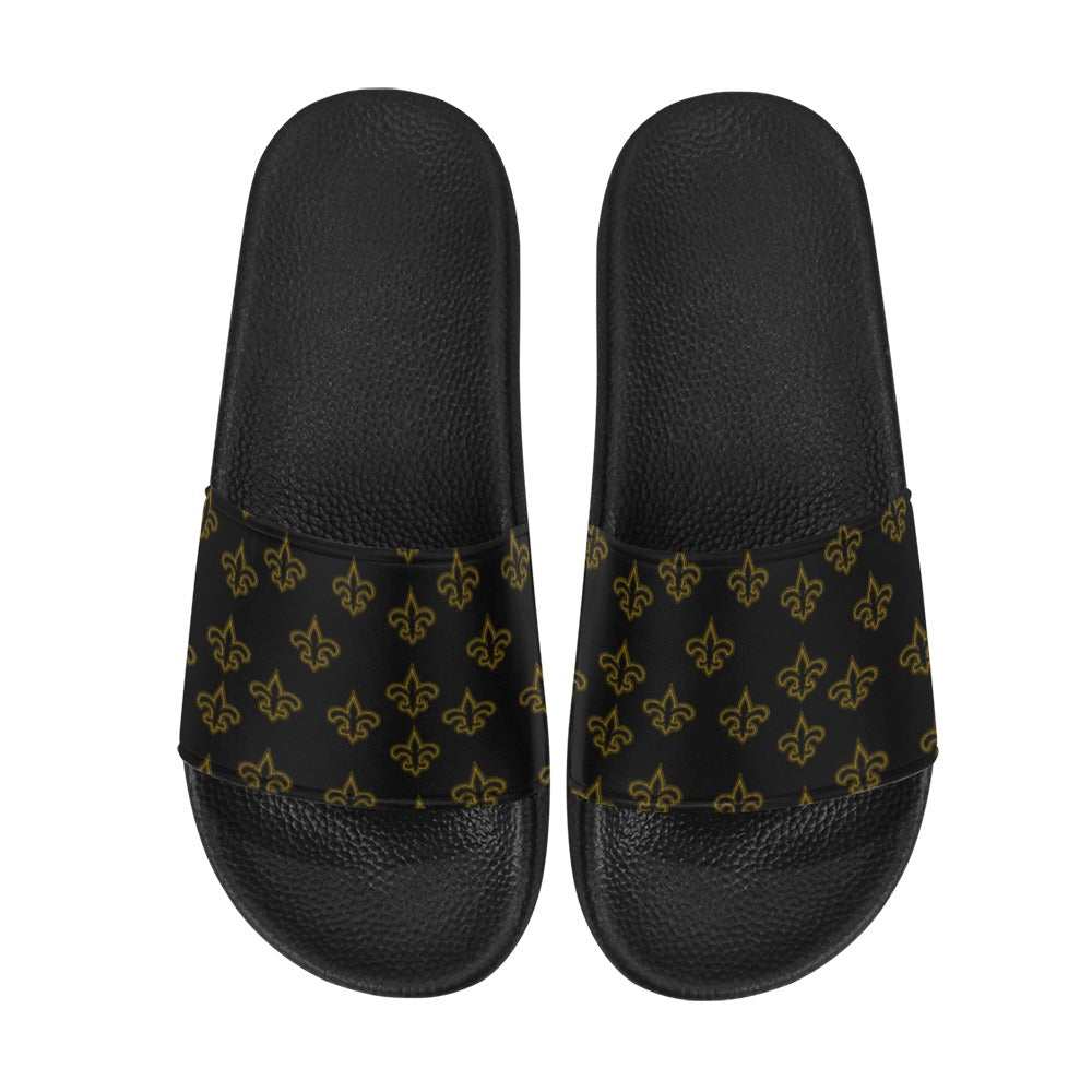 Fleur de Lis Men's Slide Sandals