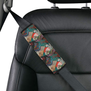 Dragons and Fans Car Seat Belt Cover 7" x 8.5"