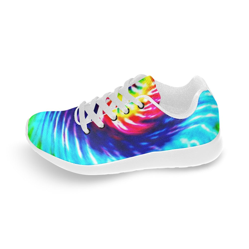 Rainbow Tie Dye Women's Sneakers