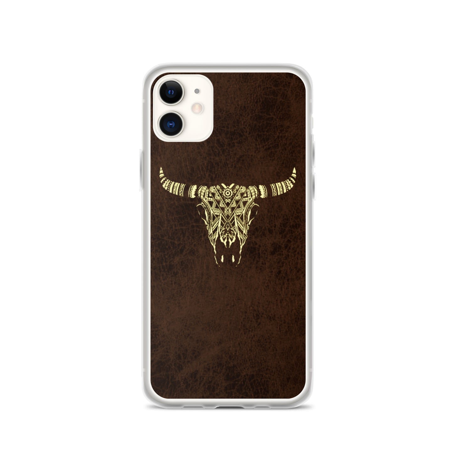 Tribal Bull Skull iPhone Case