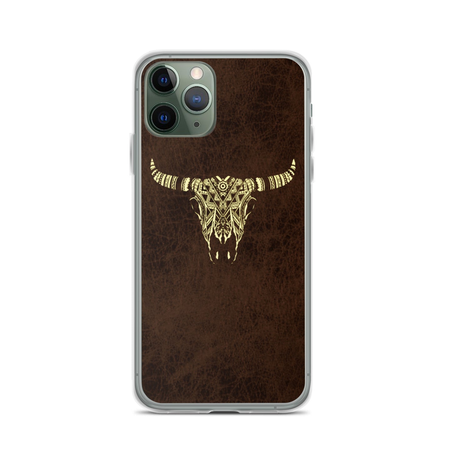 Tribal Bull Skull iPhone Case