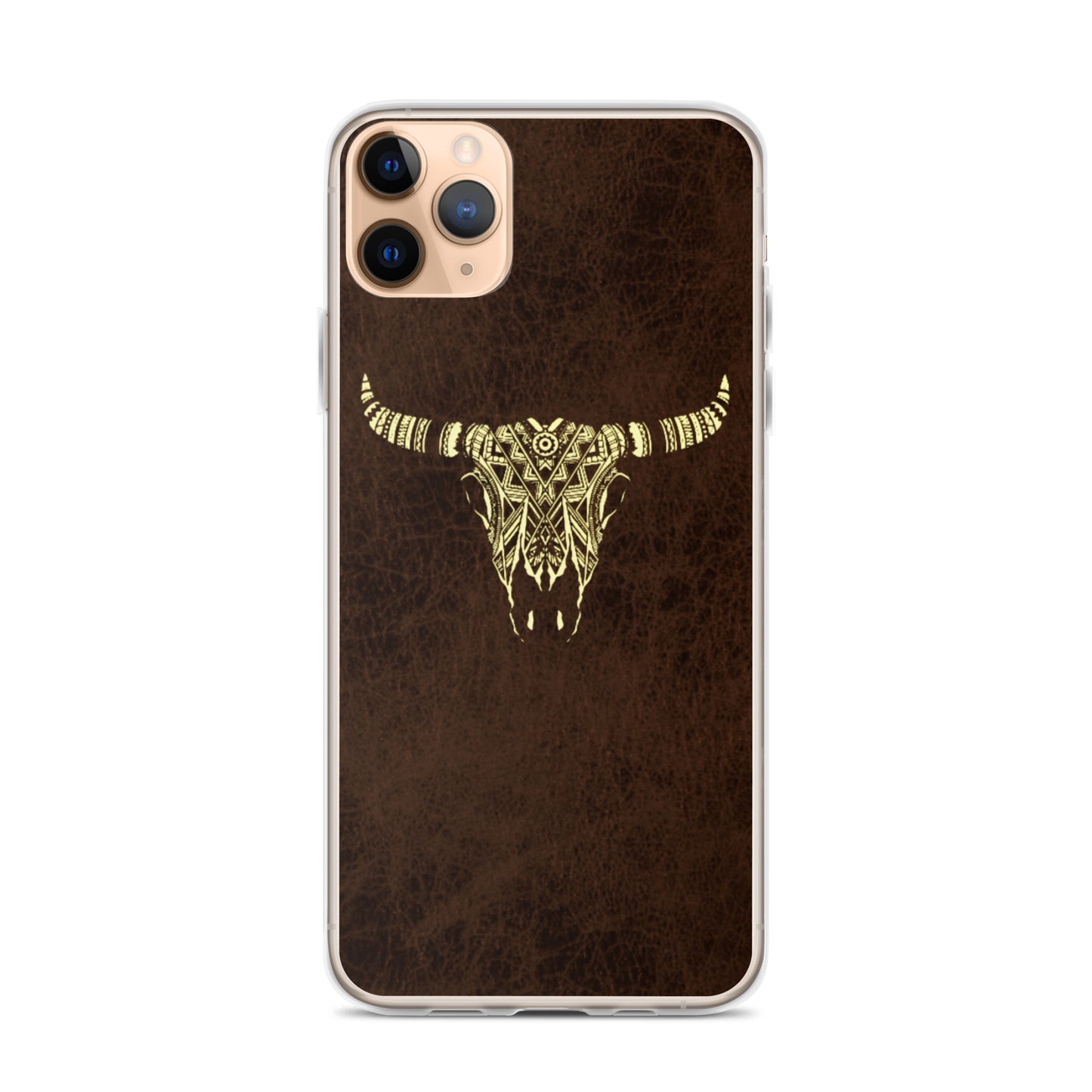 Tribal Bull Skull iPhone Case