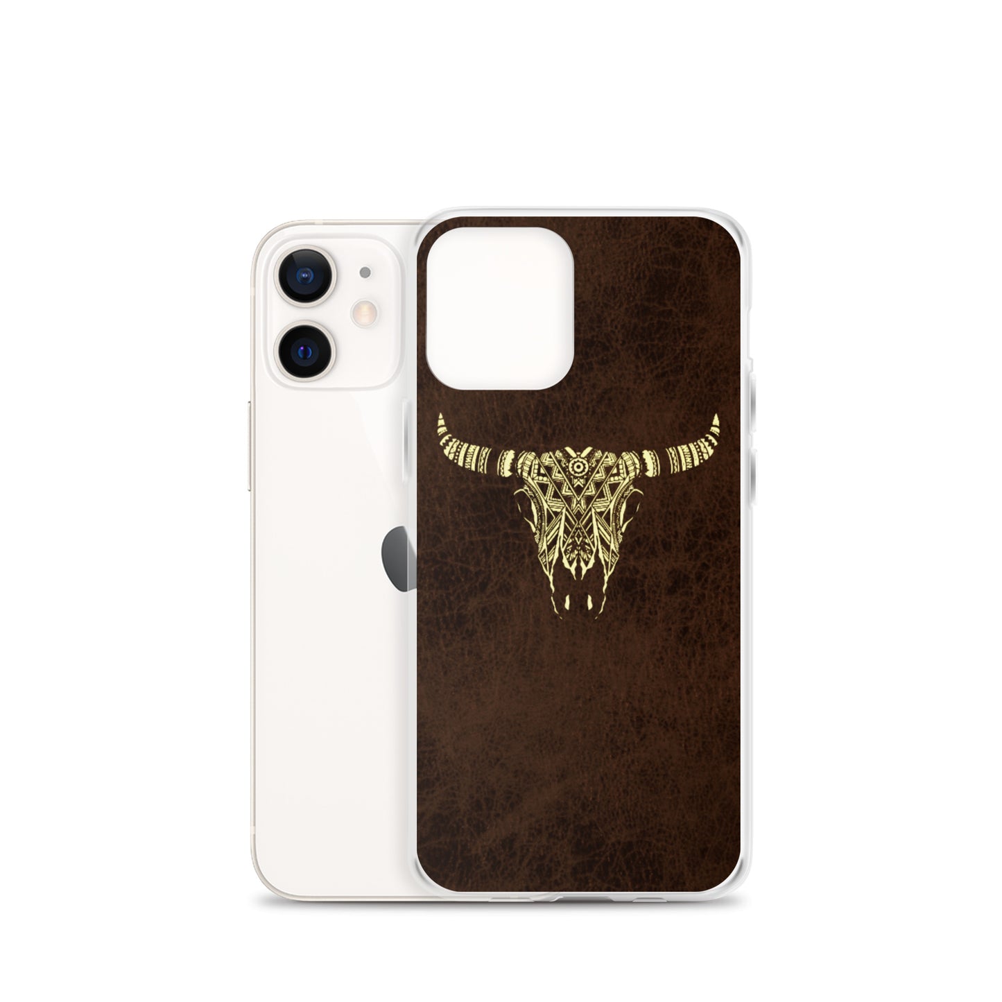 Tribal Bull Skull iPhone Case