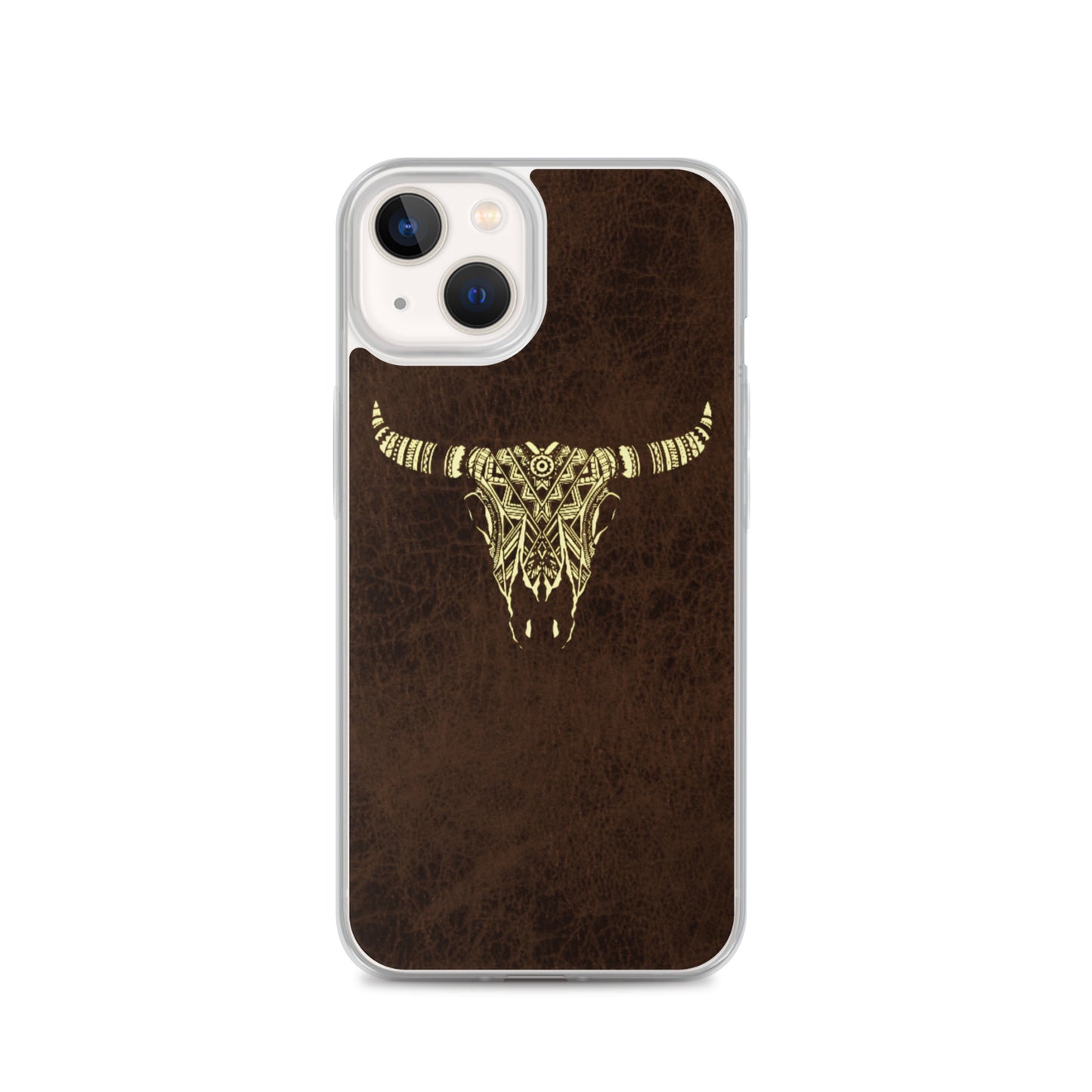 Tribal Bull Skull iPhone Case