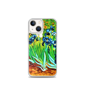 Irises by van Gogh iPhone Case
