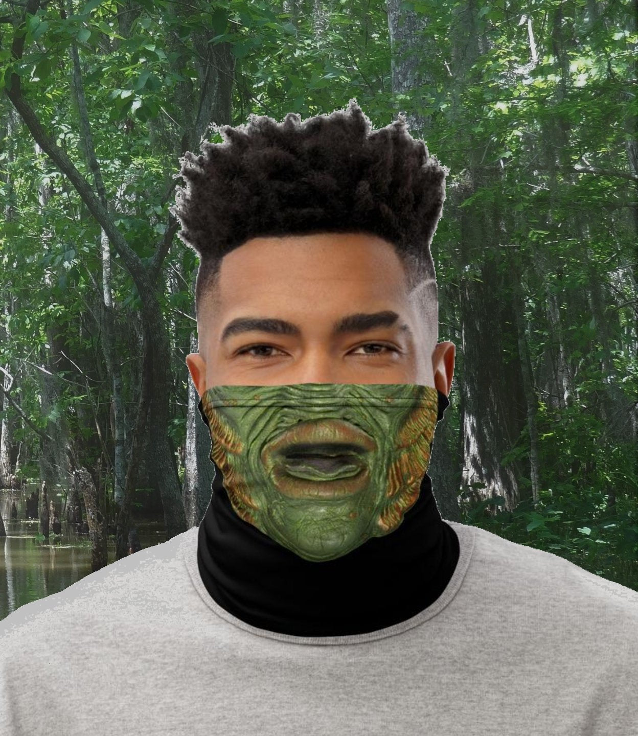 Creature From The Black Lagoon Neck Gaiter