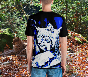 Men's Lynx Print T-shirt