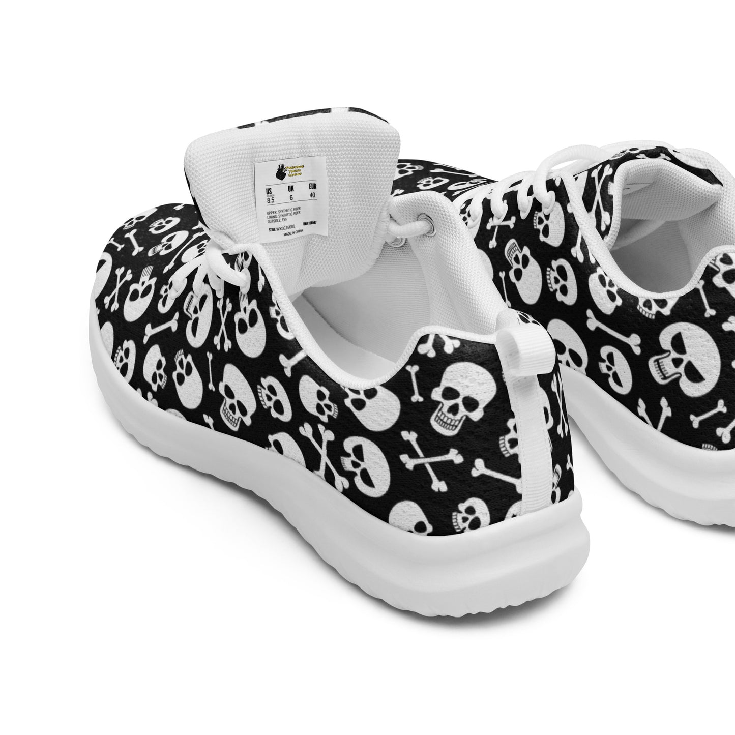 Skulls and Crossbones Men’s Athletic Shoes