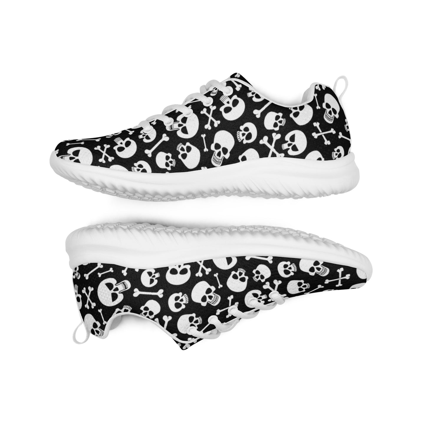 Skulls and Crossbones Men’s Athletic Shoes