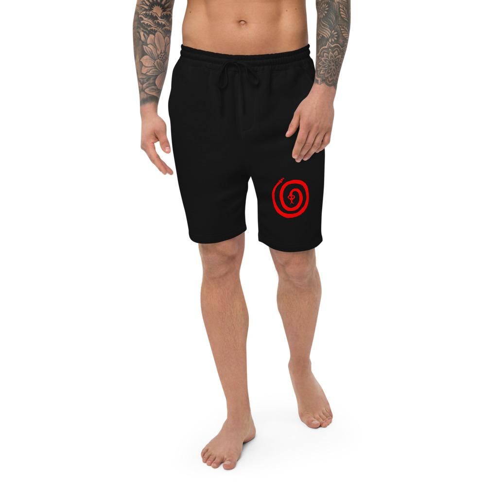 Tribal Snake Men's Fleece Shorts