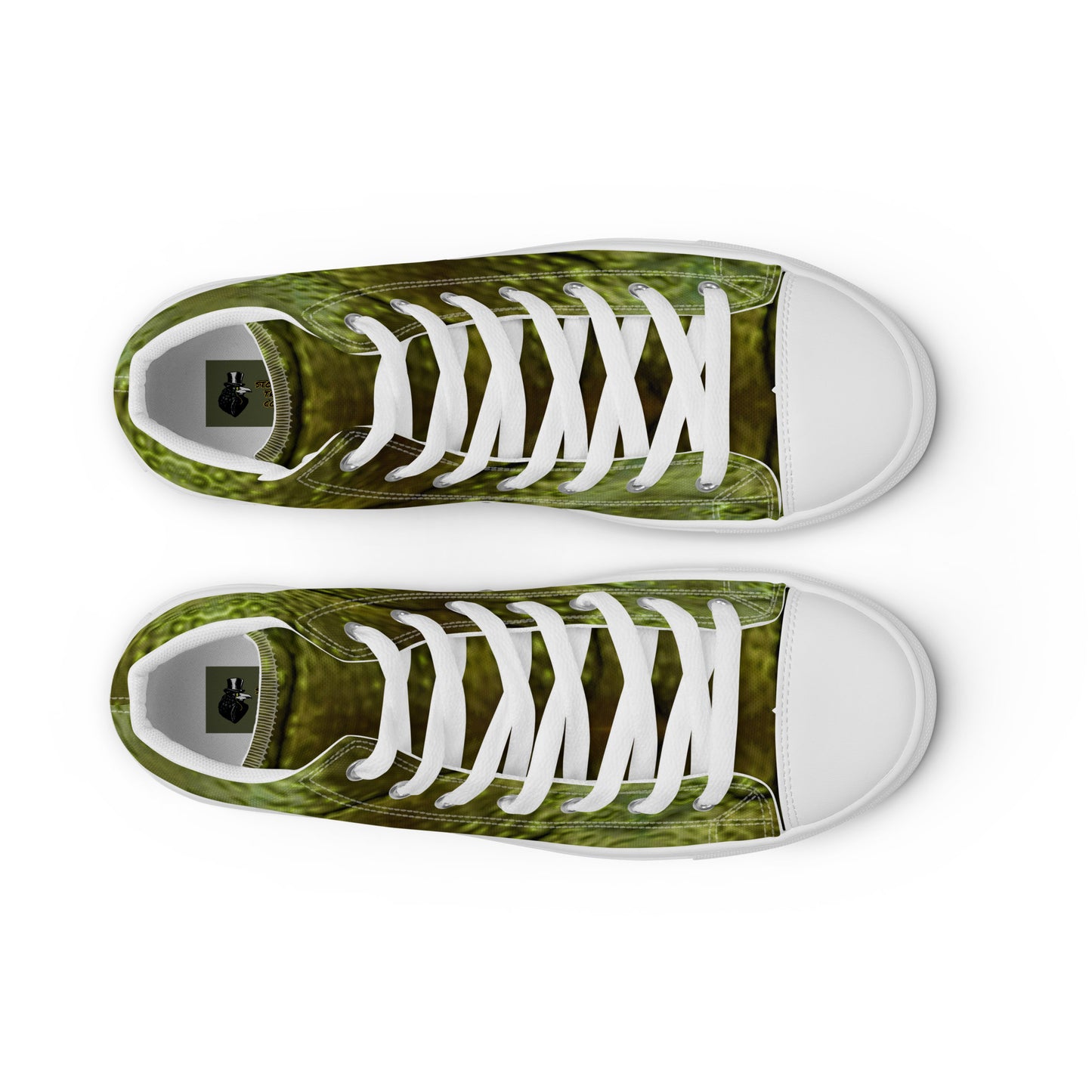 Creature From The Black Lagoon Inspired Men’s High Top Canvas Shoes