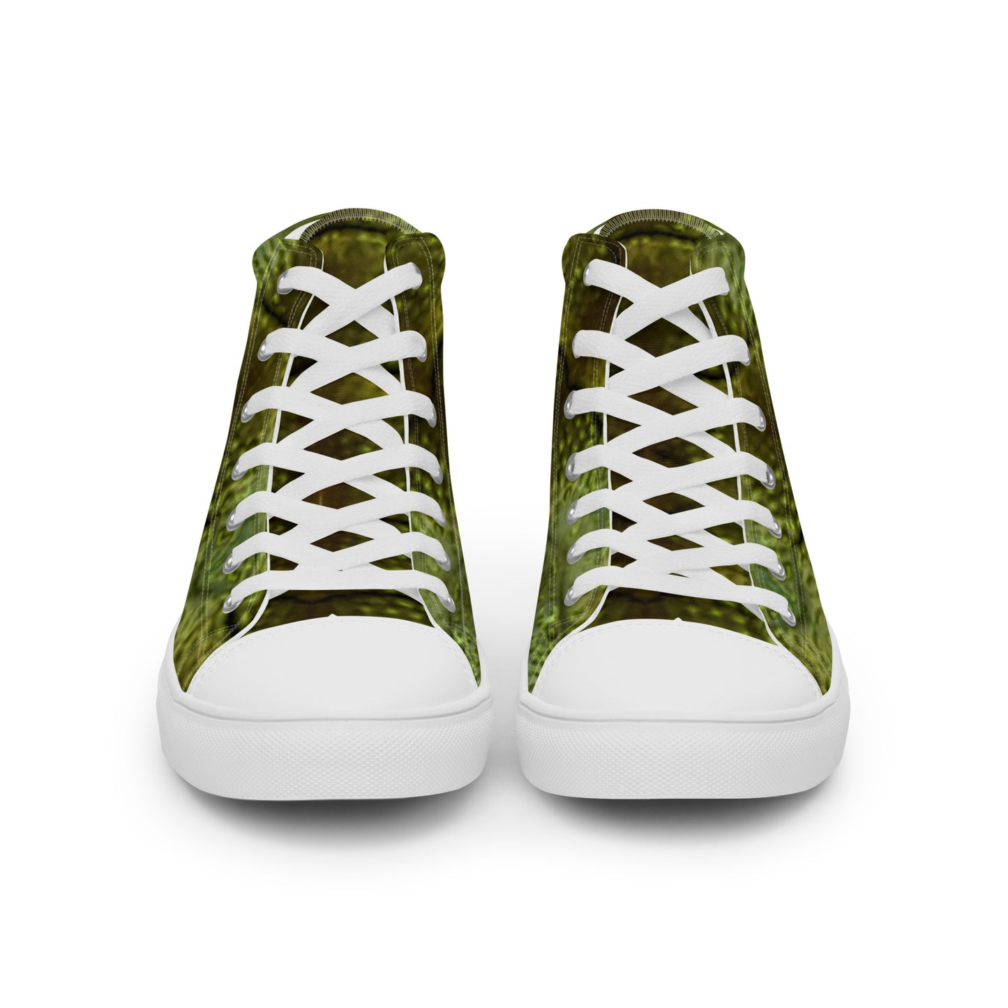 Creature From The Black Lagoon Inspired Men’s High Top Canvas Shoes