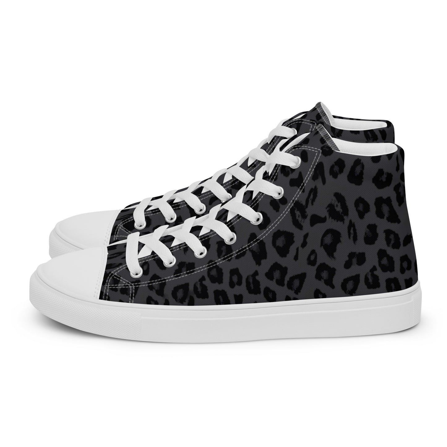 Black Panther Men’s High Top Canvas Shoes