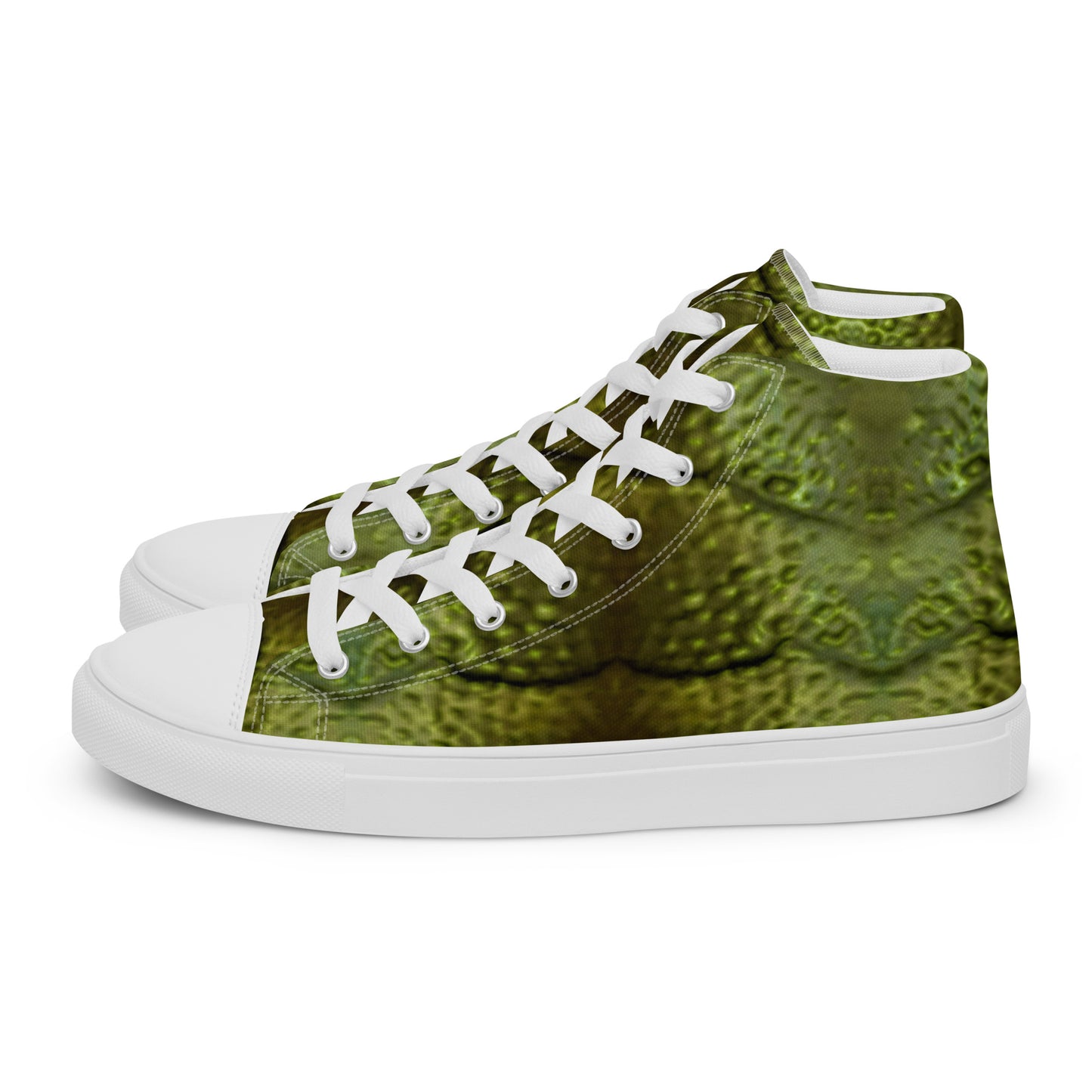 Creature From The Black Lagoon Inspired Men’s High Top Canvas Shoes