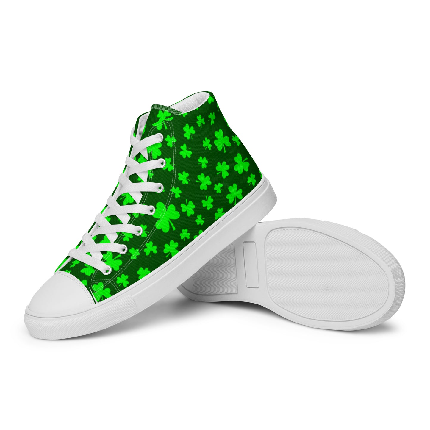 Shamrock Men’s High Top Canvas Shoes