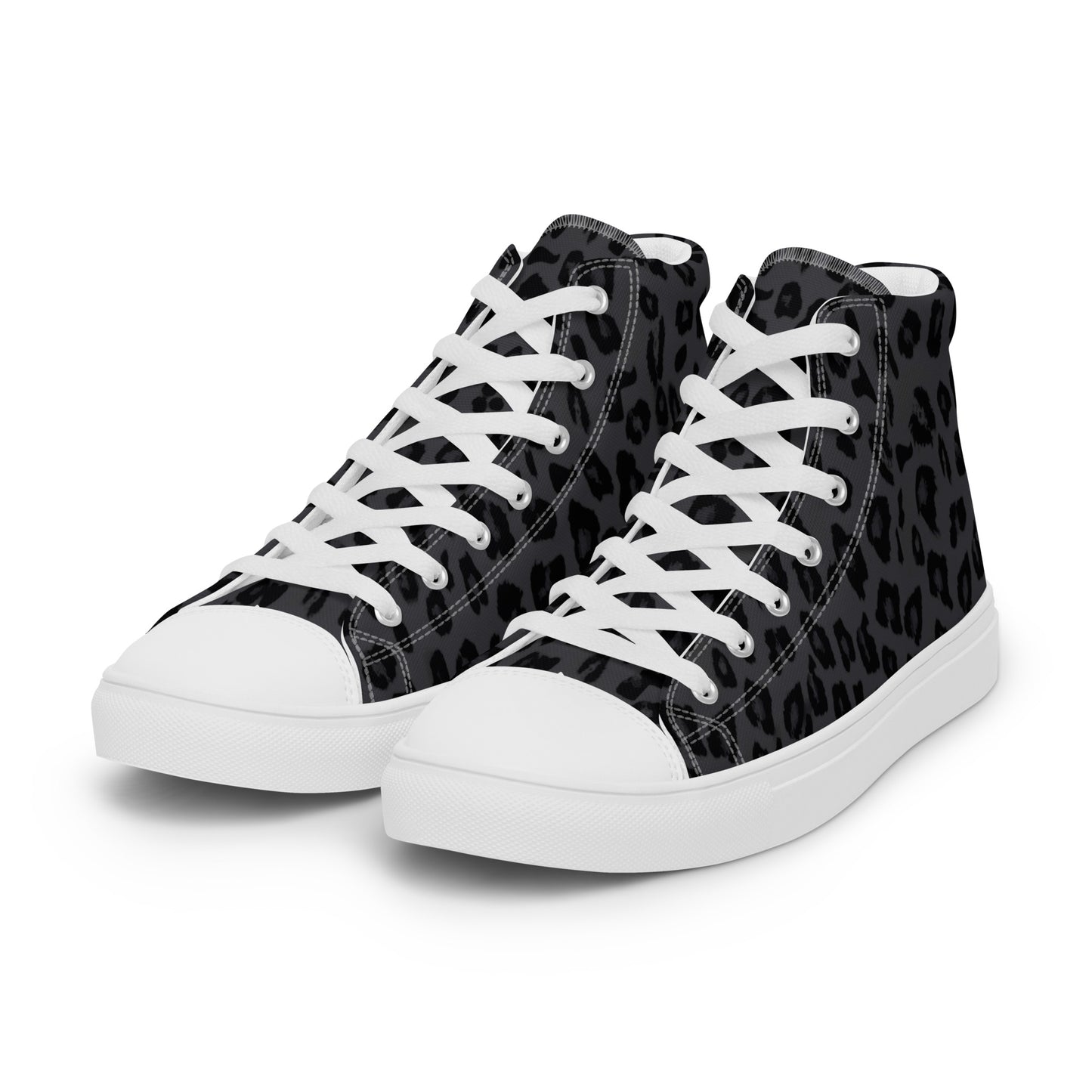 Black Panther Men’s High Top Canvas Shoes