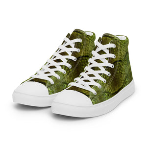 Creature From The Black Lagoon Inspired Men’s High Top Canvas Shoes