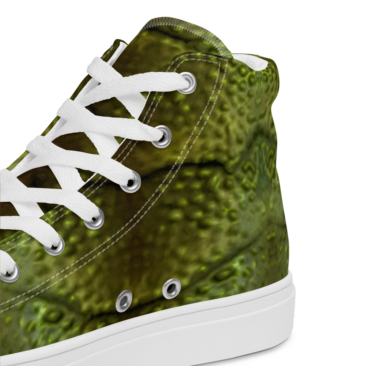 Creature From The Black Lagoon Inspired Men’s High Top Canvas Shoes