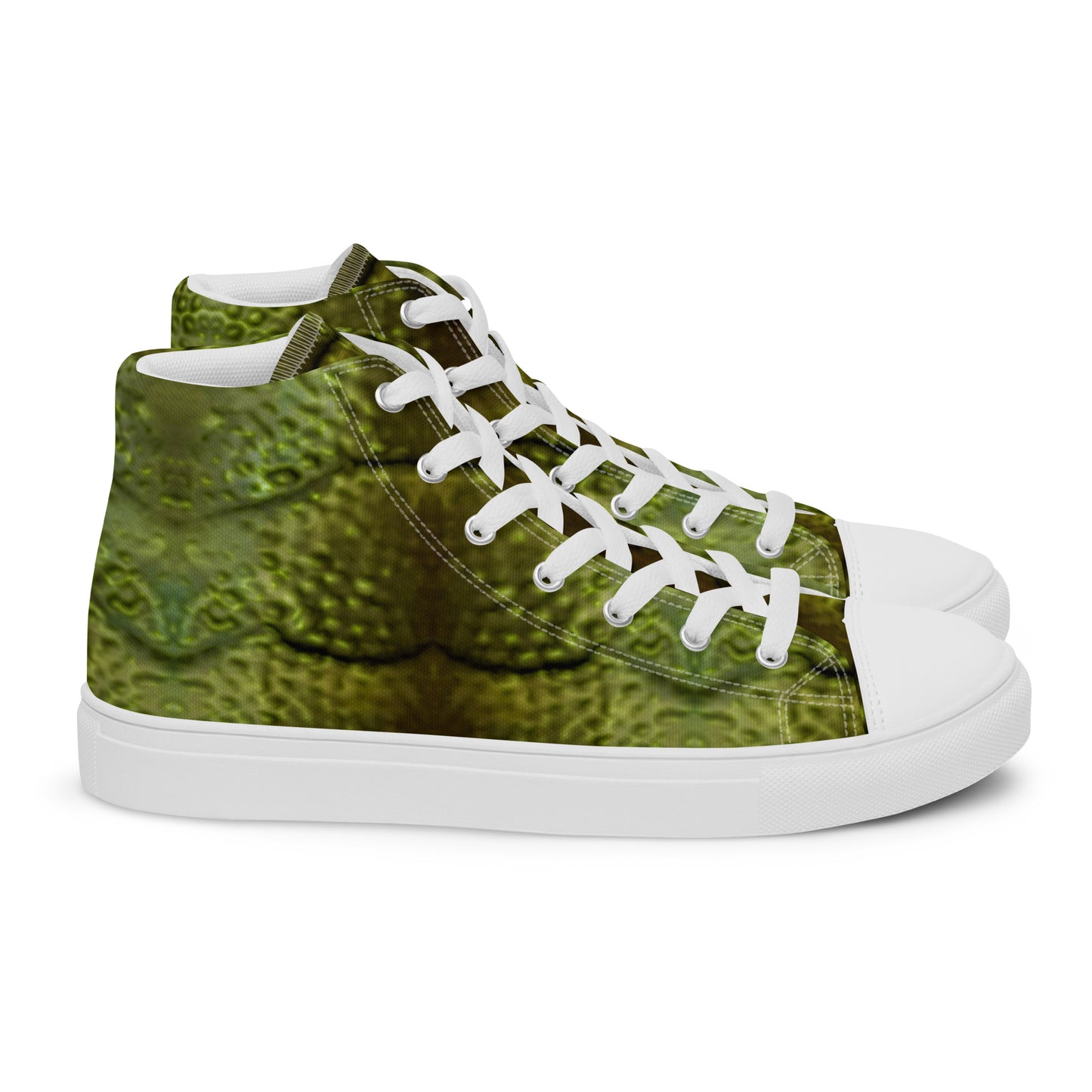 Creature From The Black Lagoon Inspired Men’s High Top Canvas Shoes