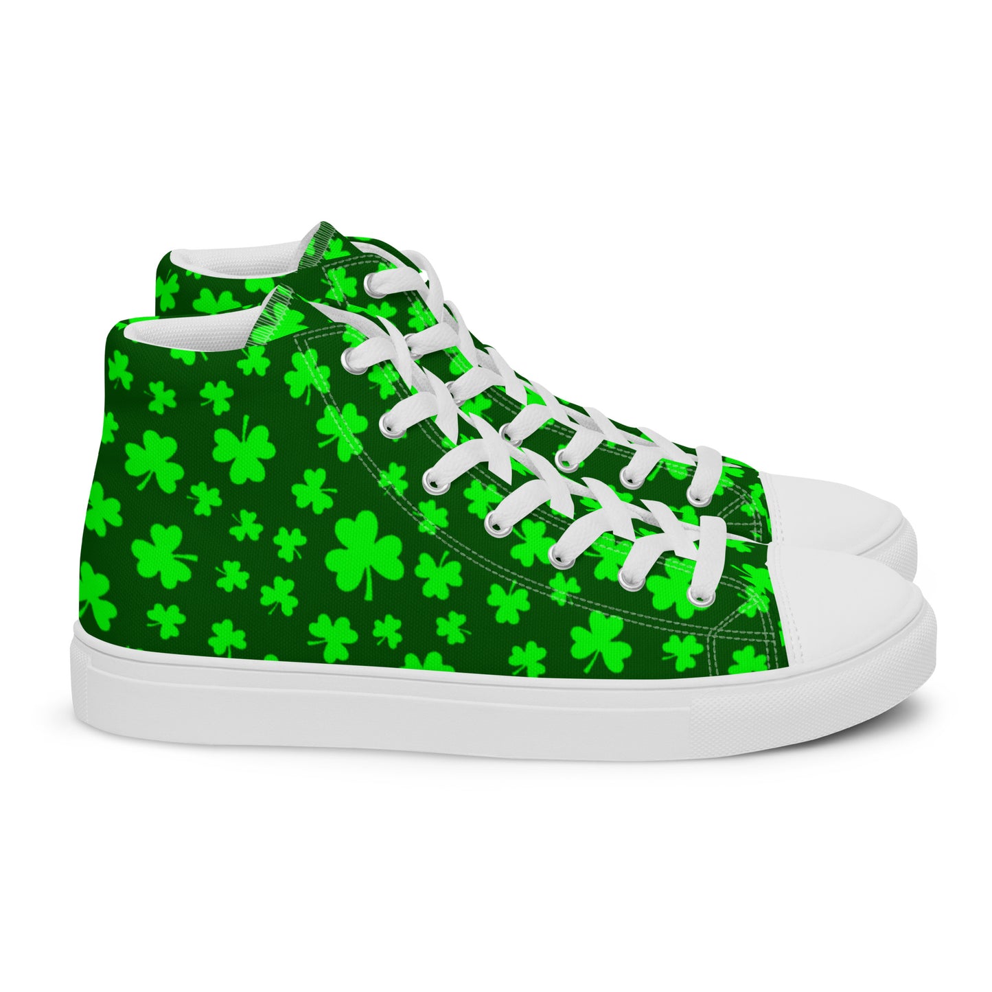 Shamrock Men’s High Top Canvas Shoes