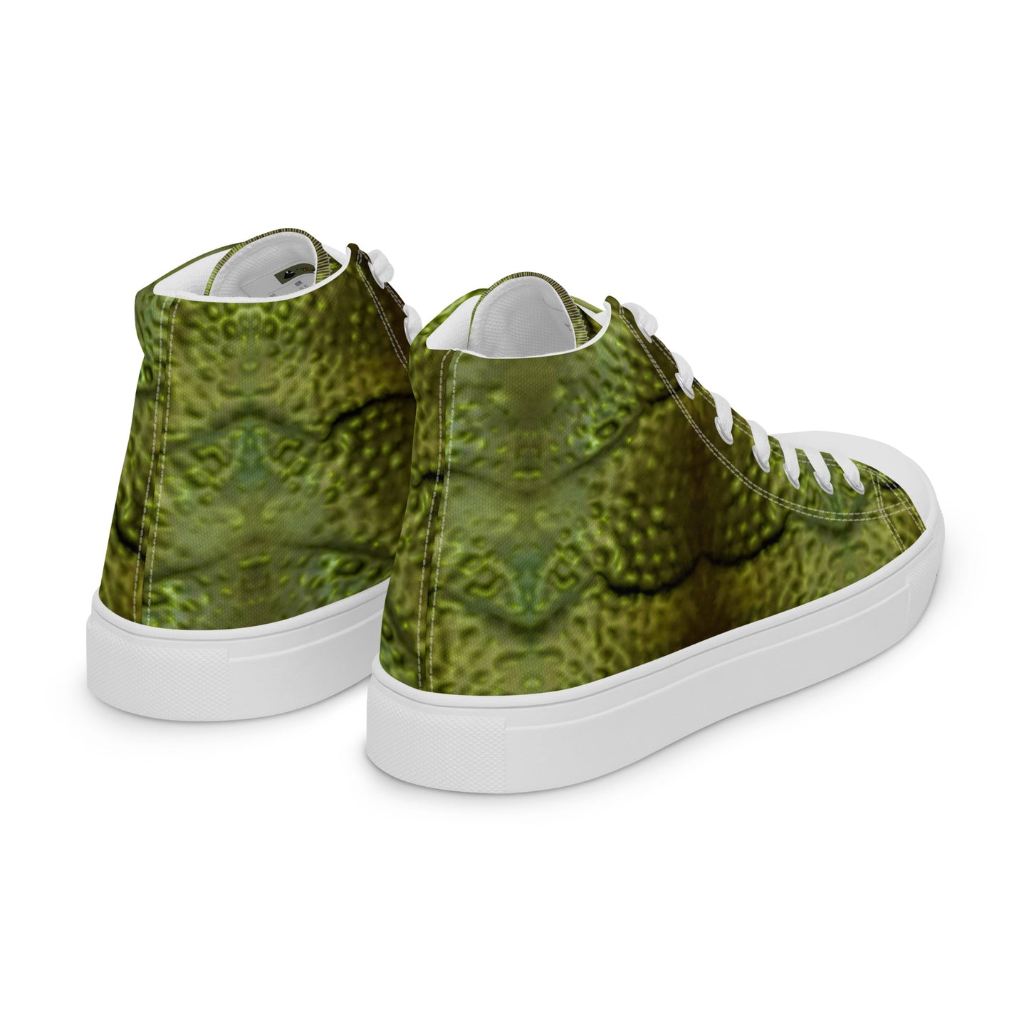 Creature From The Black Lagoon Inspired Men’s High Top Canvas Shoes