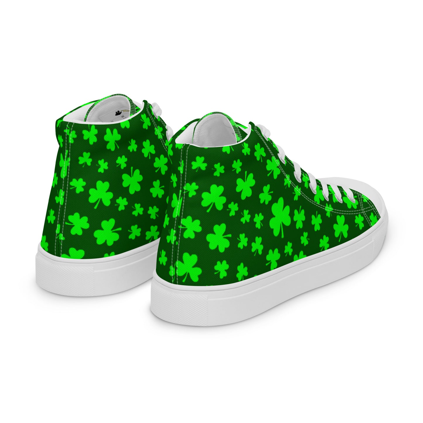 Shamrock Men’s High Top Canvas Shoes