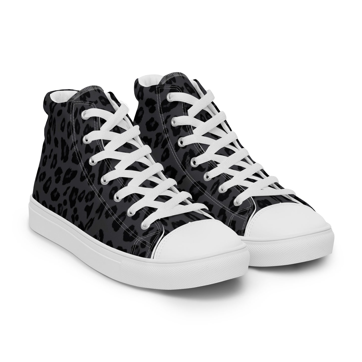 Black Panther Men’s High Top Canvas Shoes