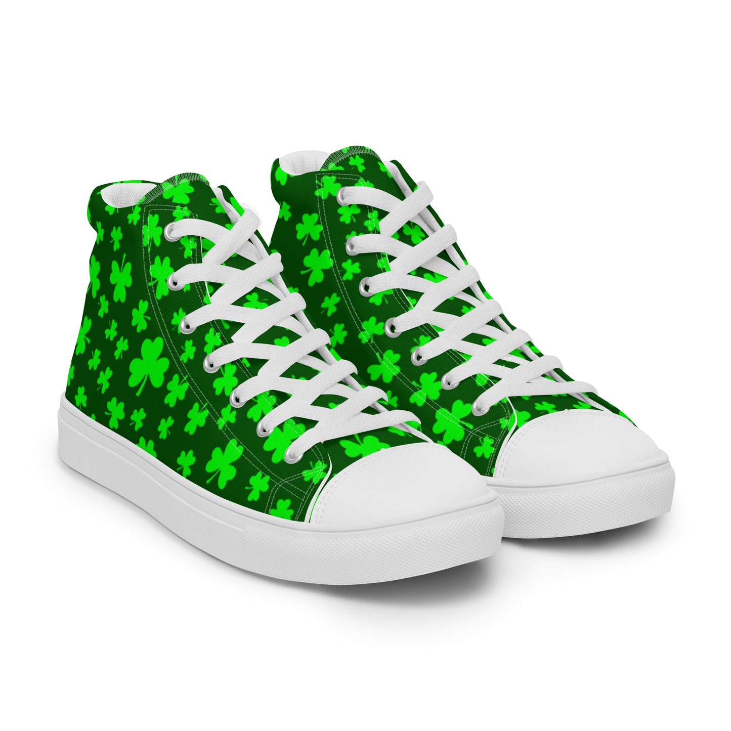 Shamrock Men’s High Top Canvas Shoes