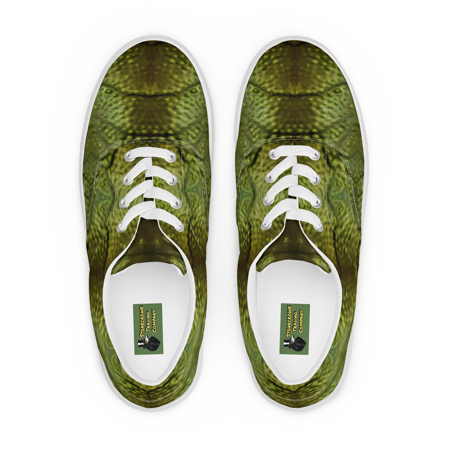 Creature from the Black Lagoon Inspired Men’s Lace-up Canvas Shoes