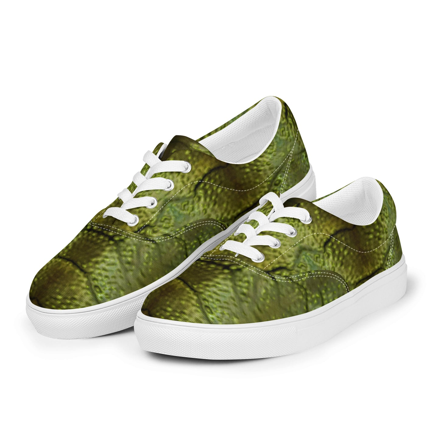 Creature from the Black Lagoon Inspired Men’s Lace-up Canvas Shoes