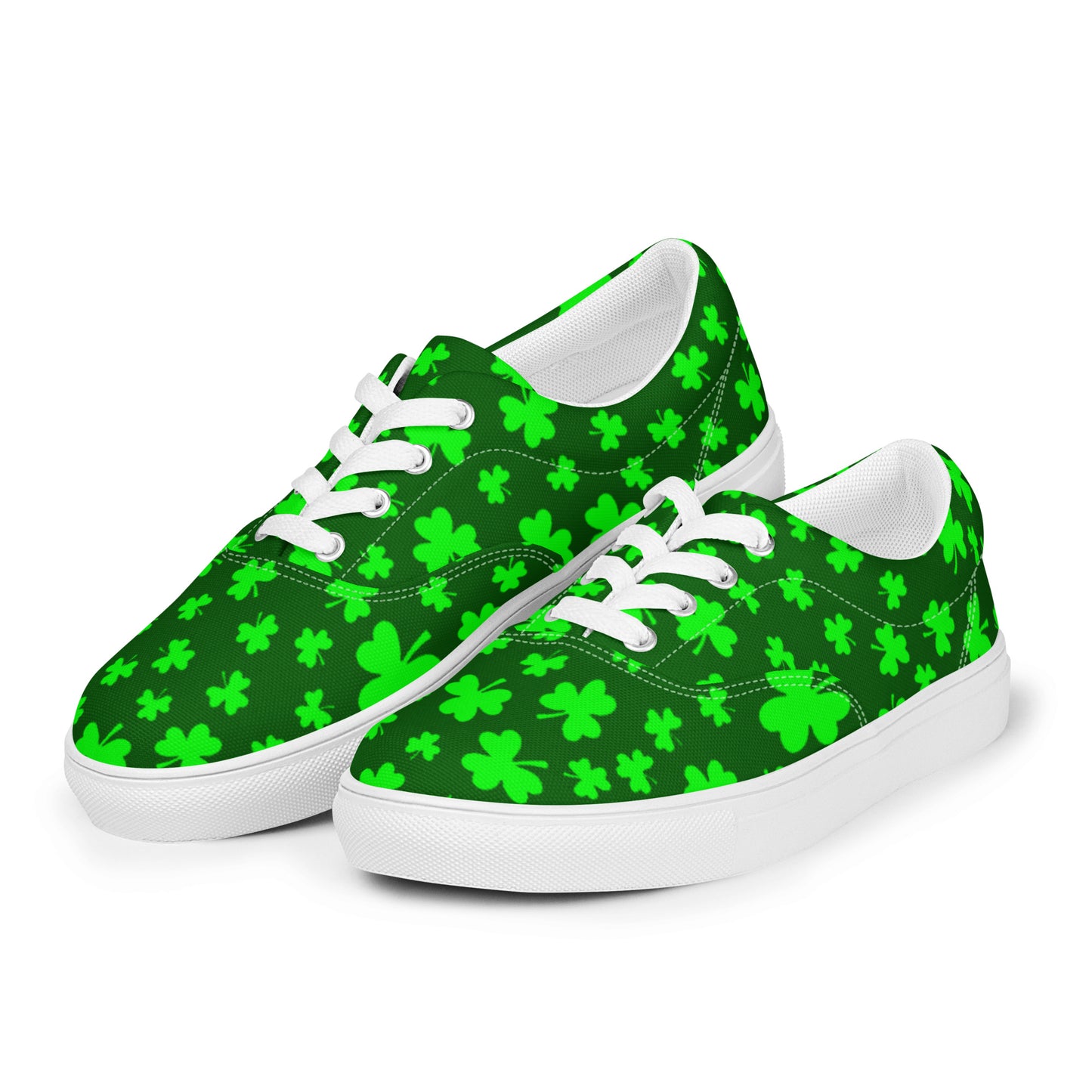 Shamrock Men’s Lace-up Canvas Shoes