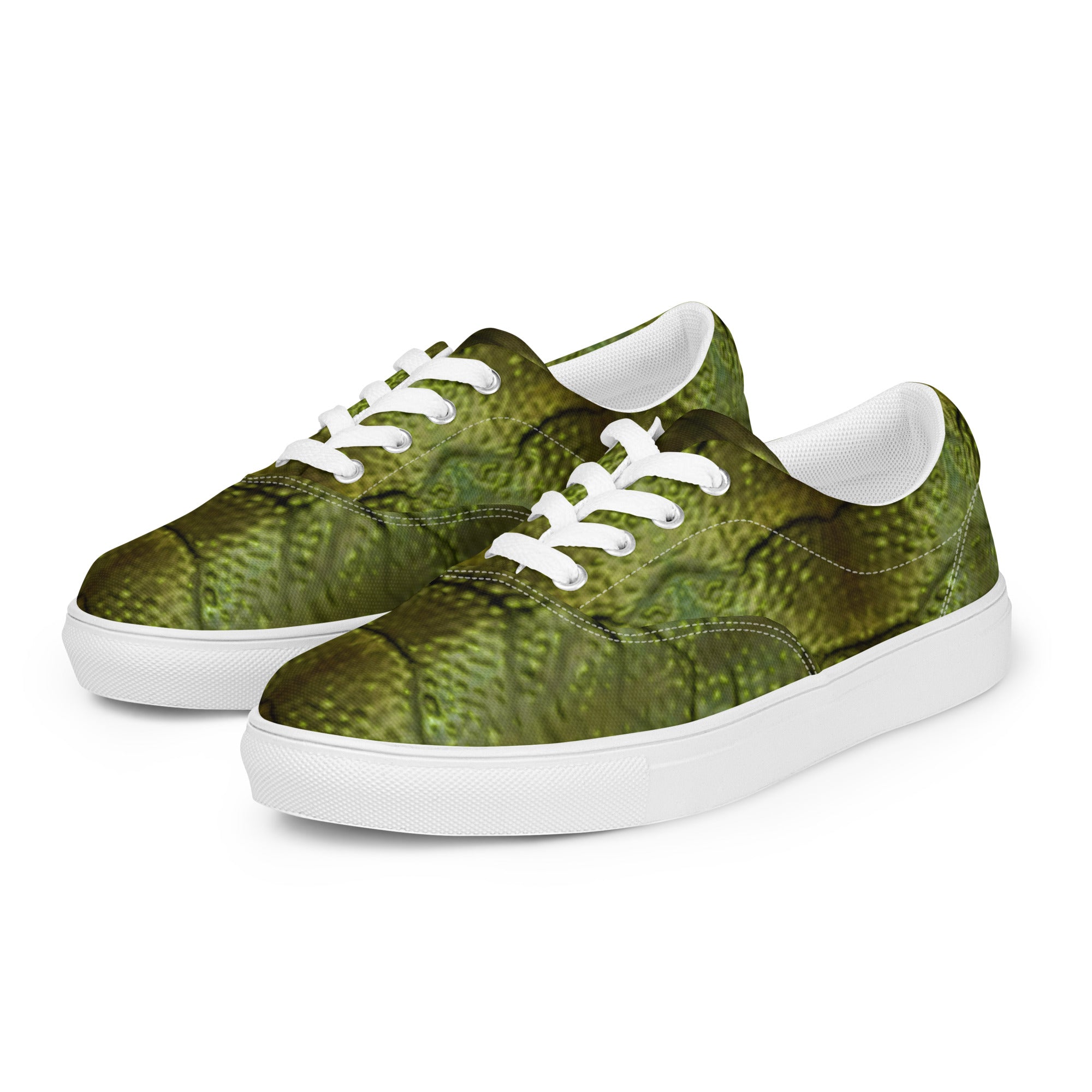 Creature from the Black Lagoon Inspired Men’s Lace-up Canvas Shoes