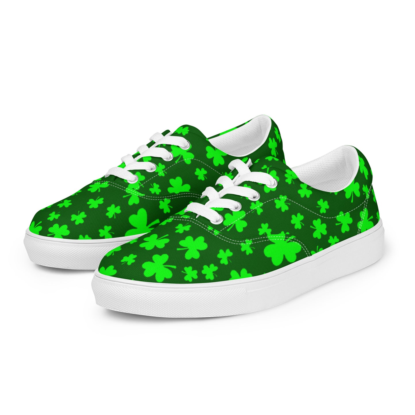 Shamrock Men’s Lace-up Canvas Shoes