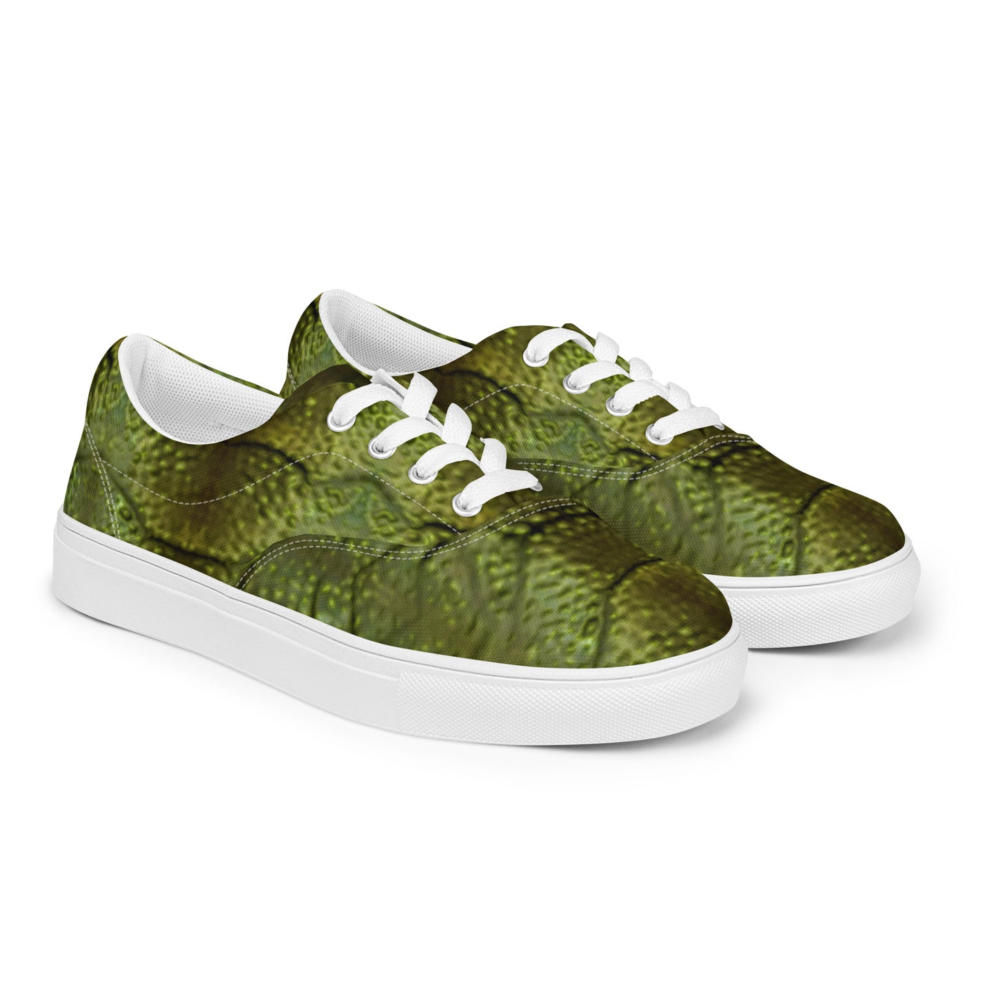 Creature from the Black Lagoon Inspired Men’s Lace-up Canvas Shoes