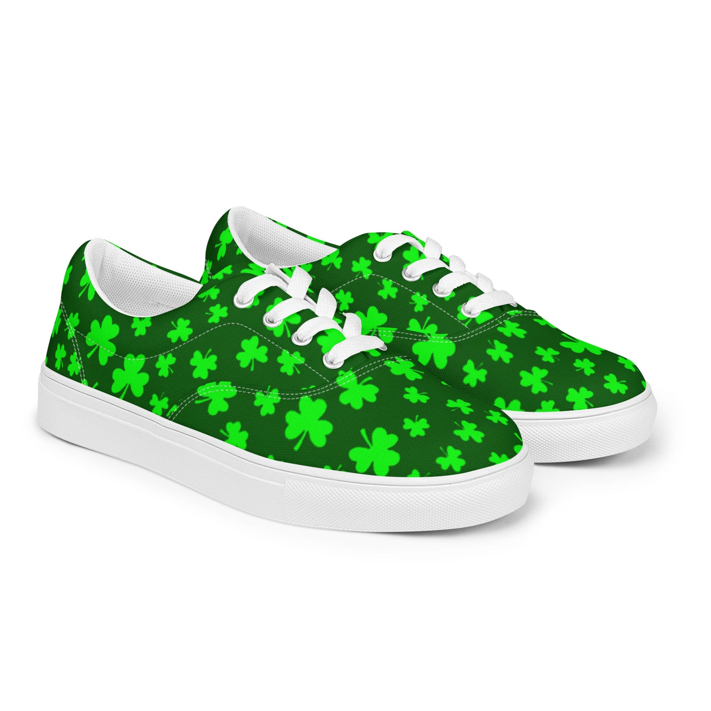 Shamrock Men’s Lace-up Canvas Shoes