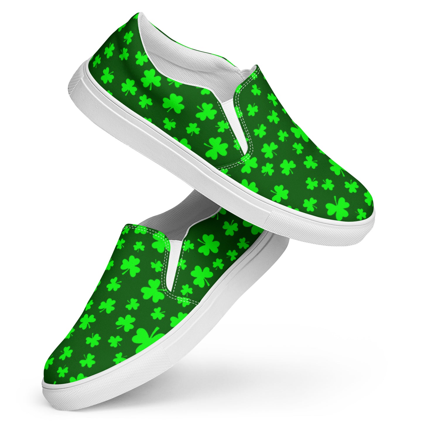 Shamrock Men’s Slip-on Canvas Shoes