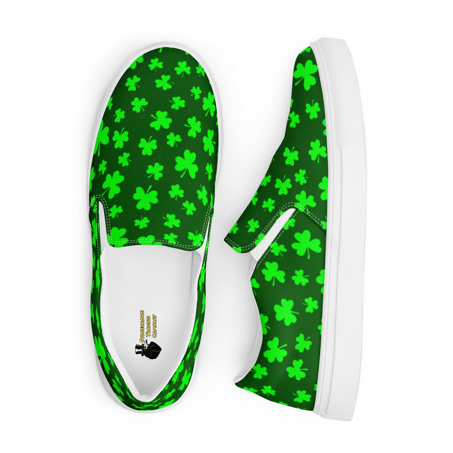 Shamrock Men’s Slip-on Canvas Shoes