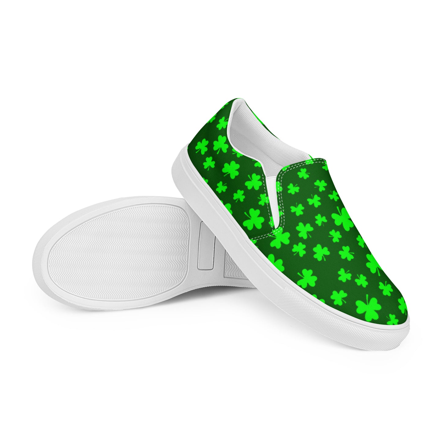 Shamrock Men’s Slip-on Canvas Shoes