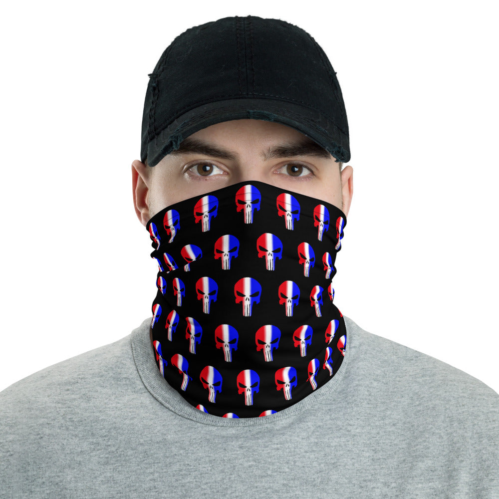 Patriot Madness Skulls Neck Gaiter