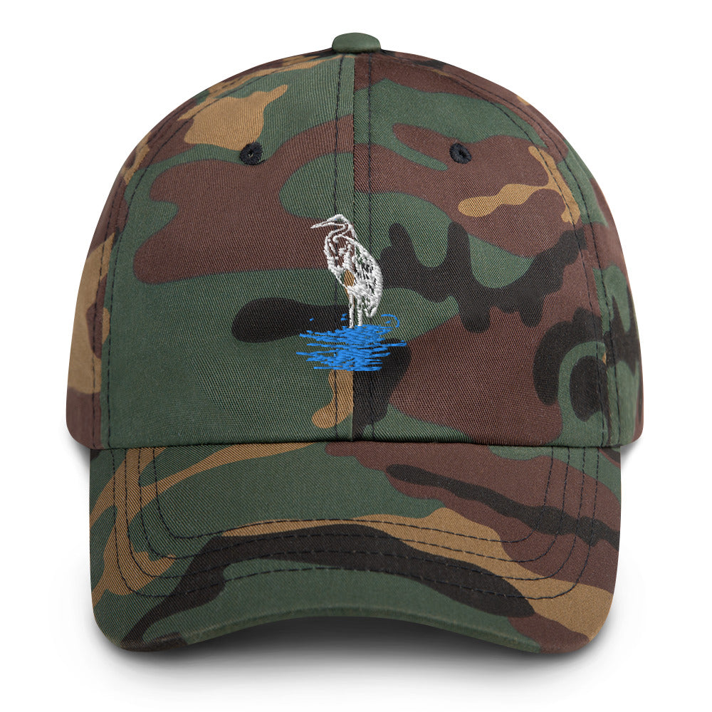 Egret Paradise Dad Hat