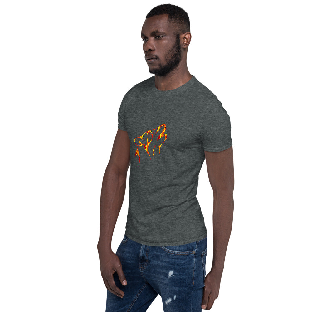 Fire Wolf Unisex T-Shirt