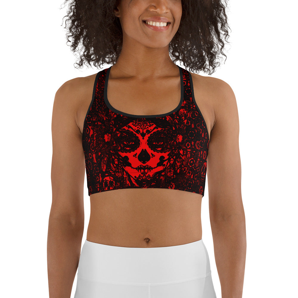 Crimson Catrina Sports Bra