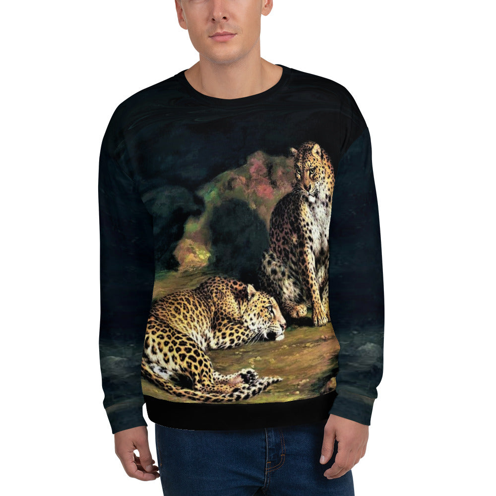 William Huggins "Leopards" Unisex Sweatshirt