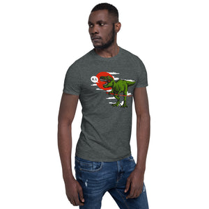 T-Rex Warrior Short-Sleeve Unisex T-Shirt