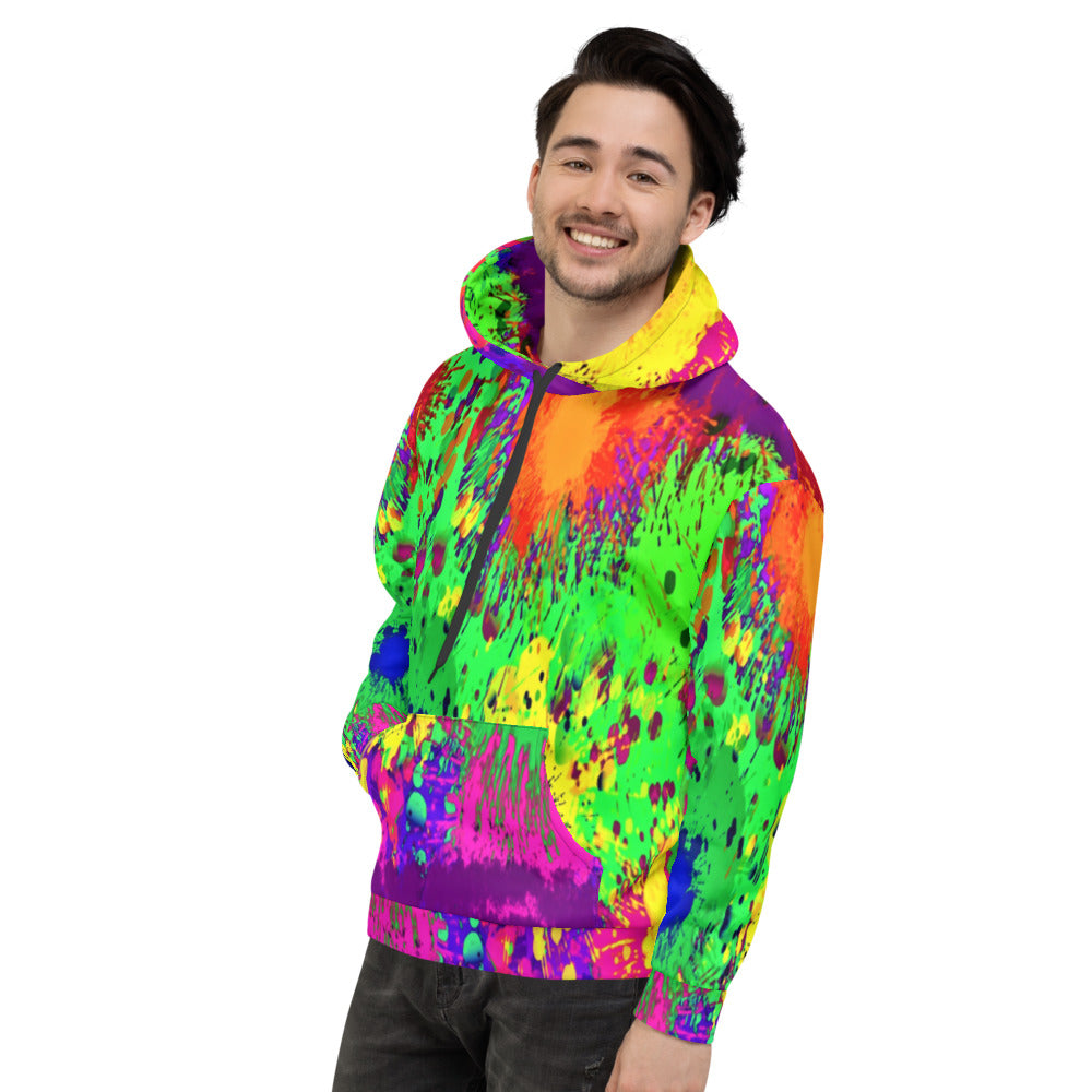 Rainbow Garden Unisex Hoodie