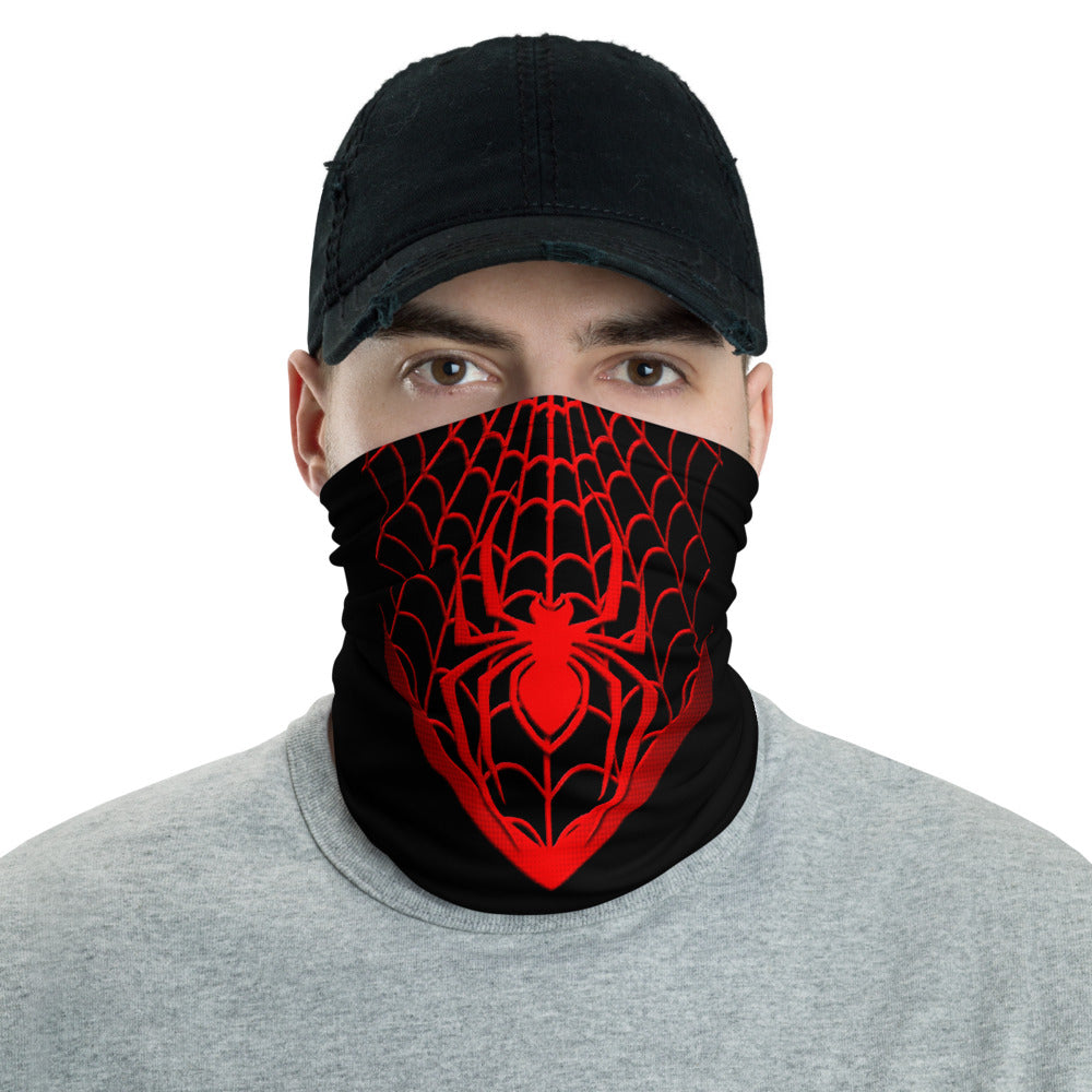 Red Spider Web Neck Gaiter