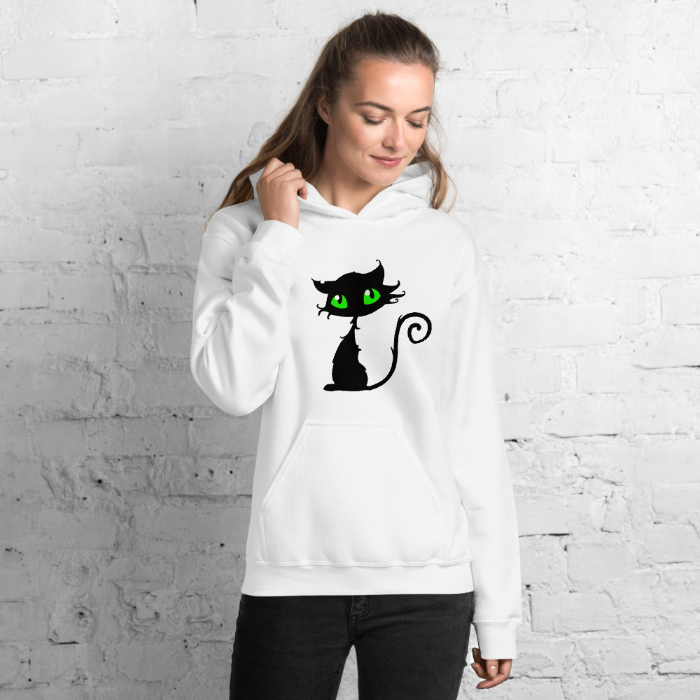 Scruffy Kitty Unisex Hoodie