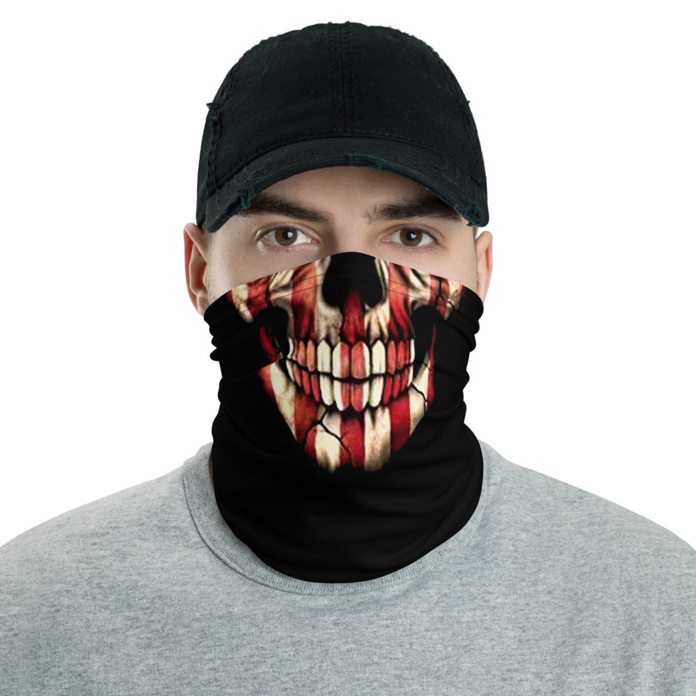 Skeletal Patriot Neck Gaiter